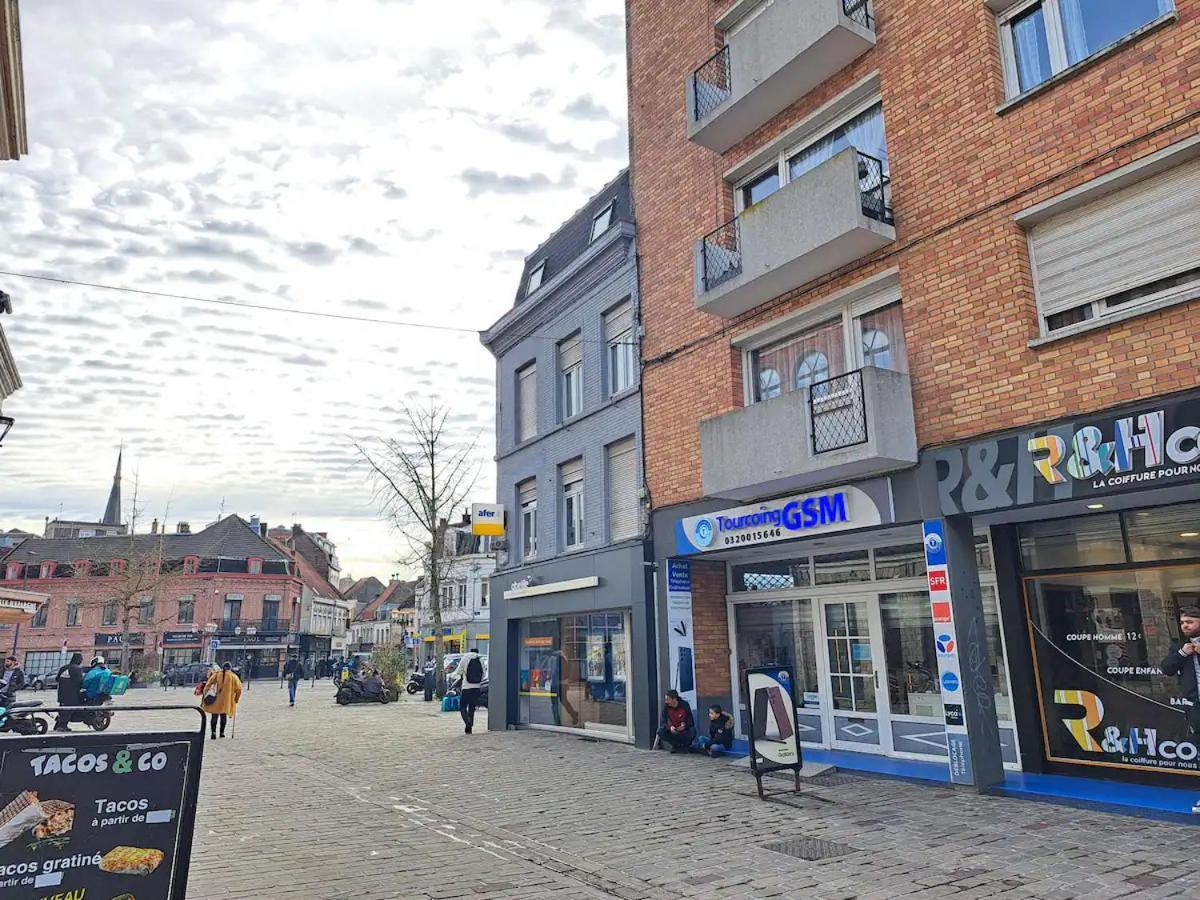 Magnifique T3 Avec Balcon Au Pied Du Metro Colbert Appartement Tourcoing Buitenkant foto